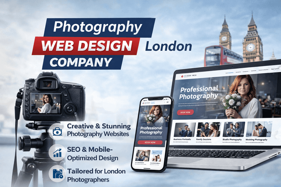 Photography Web Design Company London