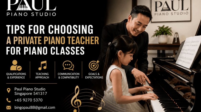 7 Tips for Choosing a Private Piano Teacher for Piano Classes